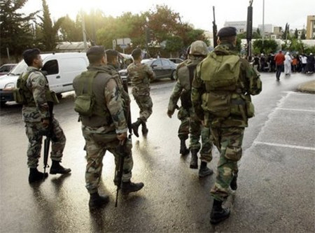 tiroteada una patrulla del ejercito en libano